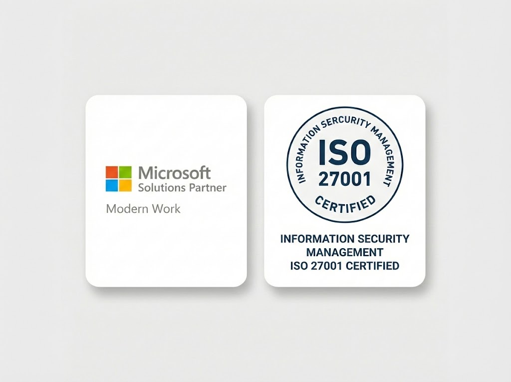 Microsoft Solutions Partner & ISO 27001 Zertifizierung